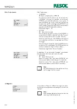 Предварительный просмотр 12 страницы Resol WMZ-G1 Mounting, Connection, Operation