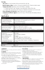 Preview for 2 page of Resolution 2GIG Compatible Trident RE218T Manual