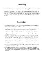 Preview for 4 page of Resolution Cantata m100 Getting Started Manual