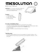 Resolution Cryptix HeliTouch RE657 Manual preview