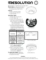 Resolution RE214 Manual предпросмотр