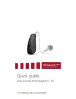 ReSound LiNX Quattro 61 Quick Manual preview