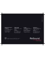 Предварительный просмотр 44 страницы ReSound Magna MG90 User Manual