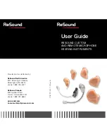 Preview for 1 page of ReSound sparx User Manual