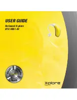 ReSound X-plore BTE XE61-DI User Manual preview