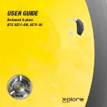 ReSound X-plore BTE XE71-DI User Manual preview