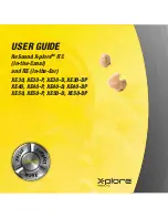 Предварительный просмотр 1 страницы ReSound x-Plore XE30 User Manual