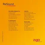 Preview for 15 page of ReSound ZG10 User Manual