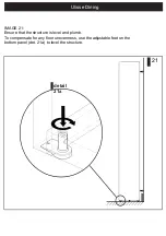 Предварительный просмотр 11 страницы Resource Ulisse Dining Assembly Instructions Manual