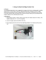 Предварительный просмотр 6 страницы Resources Unlimited Hand Held Edge Deletion Tool Operation Manual