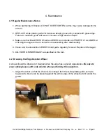 Предварительный просмотр 9 страницы Resources Unlimited Hand Held Edge Deletion Tool Operation Manual