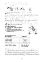 Preview for 30 page of Respekta Amadeo WKS171-19 User Manual