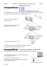 Preview for 13 page of Respekta CH 0150 IXB Installation & User'S Instructions