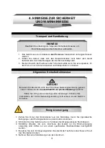 Preview for 6 page of Respekta CH 22035 IXA Operating And Installation Instructions