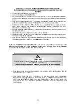 Preview for 26 page of Respekta CH 22035 IXA Operating And Installation Instructions