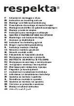 Respekta DH-620 Instruction On Mounting And Use Manual preview