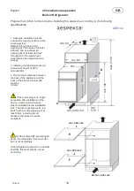 Предварительный просмотр 42 страницы Respekta GKE144 Manual