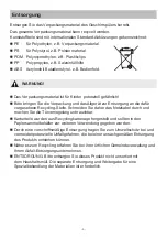 Предварительный просмотр 6 страницы Respekta GSP 45 VA Series Users- & Installation Instruction