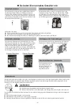 Предварительный просмотр 15 страницы Respekta GSP 45 VA Series Users- & Installation Instruction