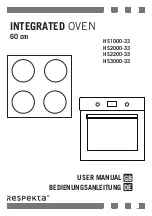 Предварительный просмотр 1 страницы Respekta HS1000-33 User Manual