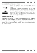 Предварительный просмотр 39 страницы Respekta HS1000-33 User Manual