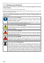 Предварительный просмотр 5 страницы Respekta HS2000-26 Installation & User'S Instructions