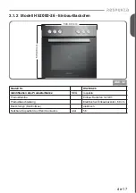 Предварительный просмотр 18 страницы Respekta HS2000-26 Installation & User'S Instructions