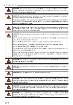 Предварительный просмотр 65 страницы Respekta HS2000-26 Installation & User'S Instructions