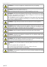 Предварительный просмотр 69 страницы Respekta HS2000-26 Installation & User'S Instructions