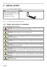 Предварительный просмотр 95 страницы Respekta HS2000-26 Installation & User'S Instructions