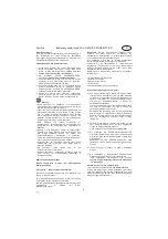 Preview for 5 page of Respekta KG 185 BS Instructions For Use Manual