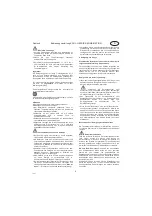 Preview for 6 page of Respekta KG 185 BS Instructions For Use Manual