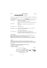 Preview for 12 page of Respekta KG 185 BS Instructions For Use Manual