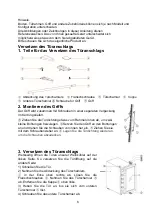 Preview for 9 page of Respekta WKS 49 User Manual