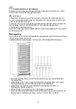 Предварительный просмотр 10 страницы Respekta WKS122-19 User Manual