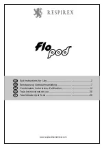 Respirex Flo-Pod Instructions For Use Manual preview