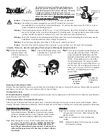 Preview for 1 page of Respironics 1002370 Instructions