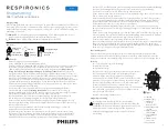 Предварительный просмотр 22 страницы Respironics AF811 Instructions For Use Manual