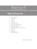 Preview for 2 page of Respironics ComfortLite 2 Instructions For Use Manual