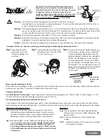 Respironics Profile Lite 1002375 Manual preview