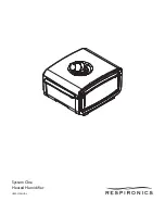 Preview for 1 page of Respironics System One Heated Humidifier User Manual