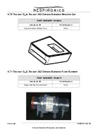 Preview for 293 page of Respironics Trilogy 02 Technical Information