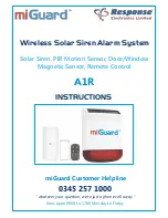 Response Electronics miGuard A1R Instructions Manual preview