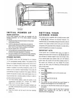 Предварительный просмотр 11 страницы Response Electronics RE 3000 Installation And Operating Handbook