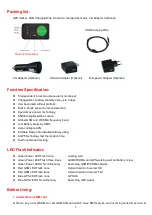 Preview for 2 page of Response CCTR-622G User Manual