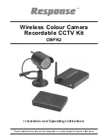 Response CWFK2 Installation And Operating Instructions Manual предпросмотр