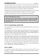 Preview for 3 page of Response CWK4 Installation And Operating Instructions Manual