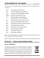 Preview for 39 page of Response CWK4 Installation And Operating Instructions Manual