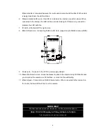 Предварительный просмотр 6 страницы Response HIS5A Installation And Operating Manual