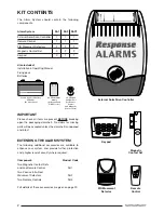 Preview for 4 page of Response SA1 E Installation & Operating Manual